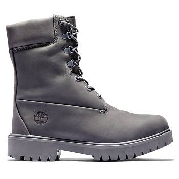 Timberland Férfi Public School X 8-Inch Cipzáros Csizma Szürke